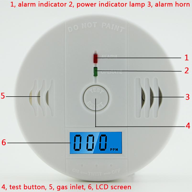 Smart Dual Smoke and Carbon Monoxide Detector Alert