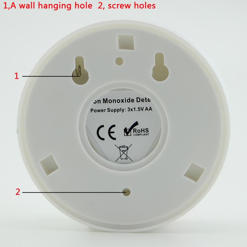 Smart Dual Smoke and Carbon Monoxide Detector Alert
