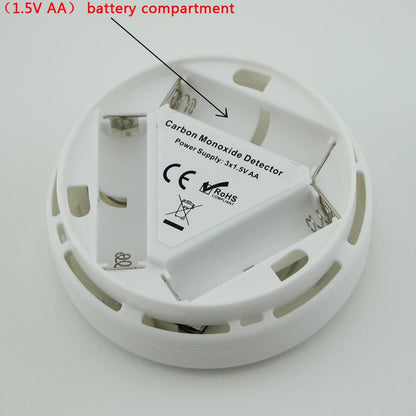 Smart Dual Smoke and Carbon Monoxide Detector Alert