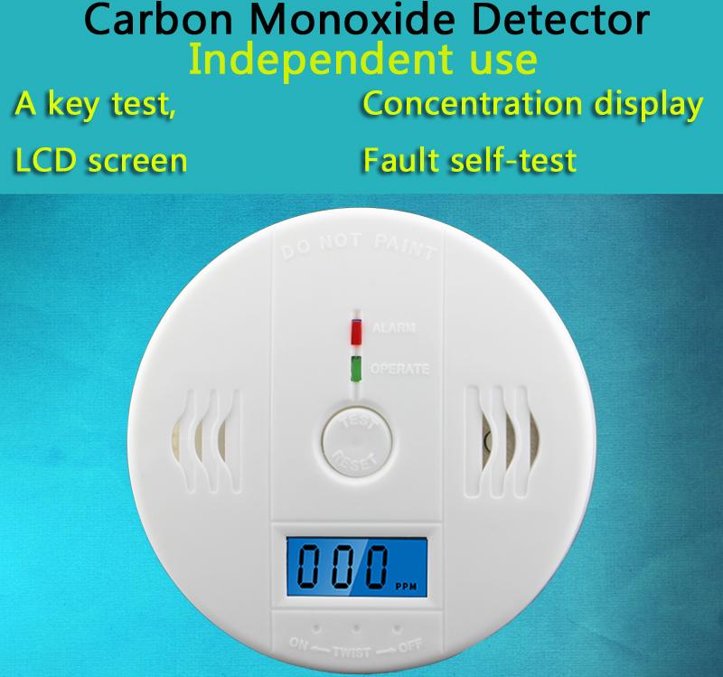 Smart Dual Smoke and Carbon Monoxide Detector Alert