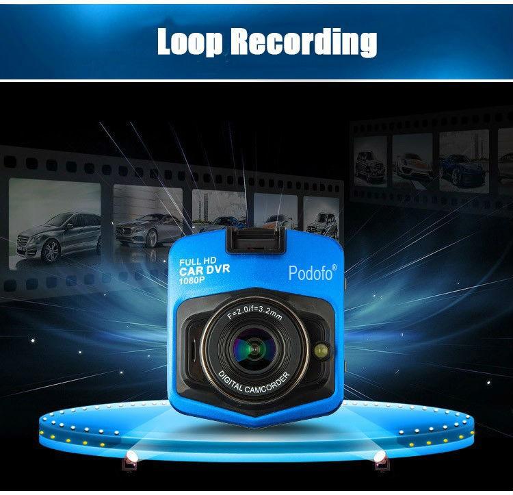 High Definition 1080P Car Dash Cam With 16GB Card