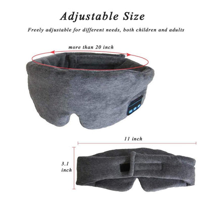 Soft Sleep Headband With Wireless Speakers And Noise Canceling Sound