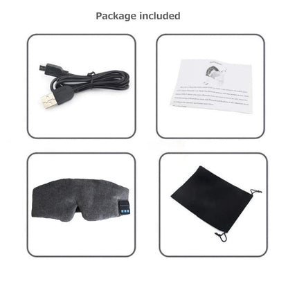 Soft Sleep Headband With Wireless Speakers And Noise Canceling Sound