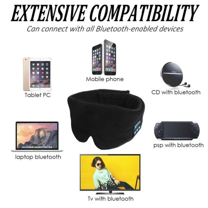 Soft Sleep Headband With Wireless Speakers And Noise Canceling Sound