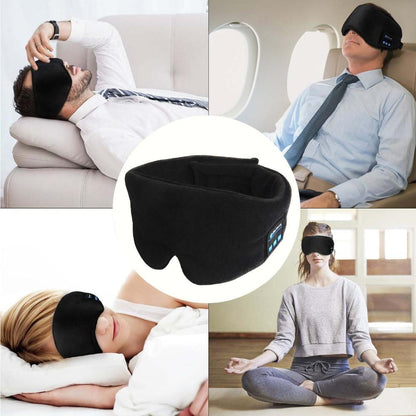 Soft Sleep Headband With Wireless Speakers And Noise Canceling Sound