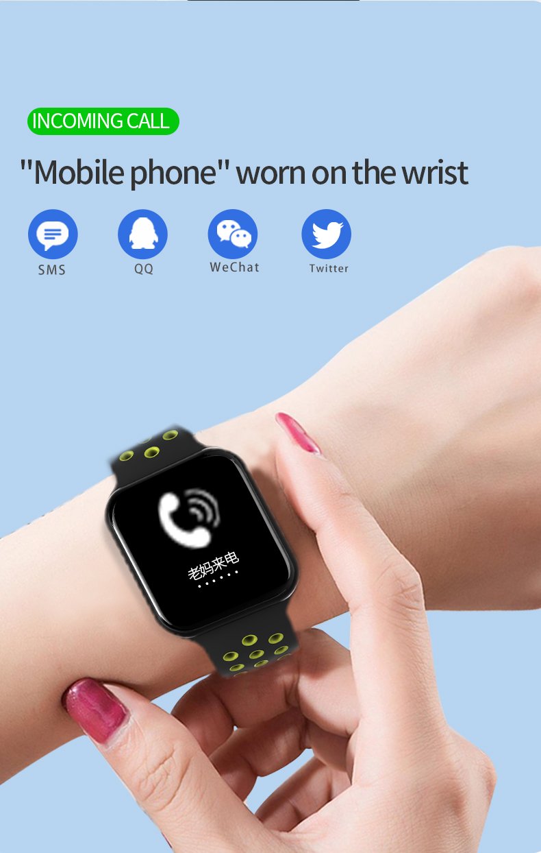 Android Smartwatch with SIM Card and Bluetooth Connectivity