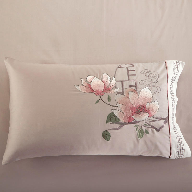 Premium Egyptian Cotton Embroidered Bed Set