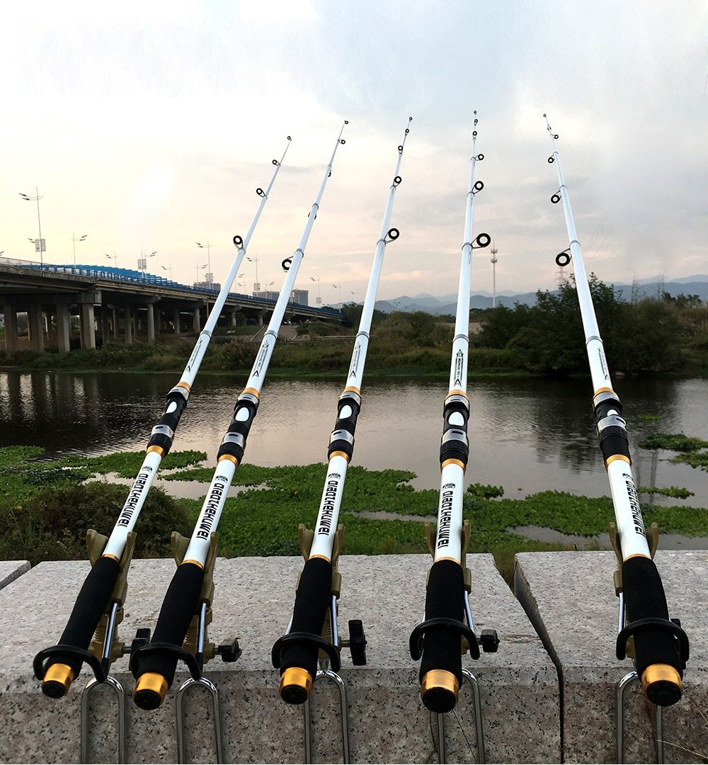 Lightweight Portable Telescopic Fishing Rod 2.1-3.6m - Lusomart