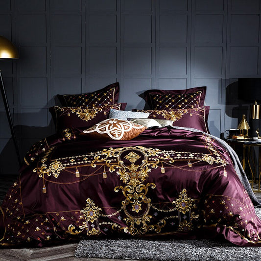 Soft Premium Egyptian Cotton Bed Sheet Set - Lusomart