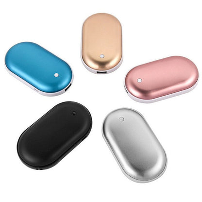 Portable Rechargeable Hand Warmer Power Bank