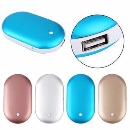 Portable Rechargeable Hand Warmer Power Bank