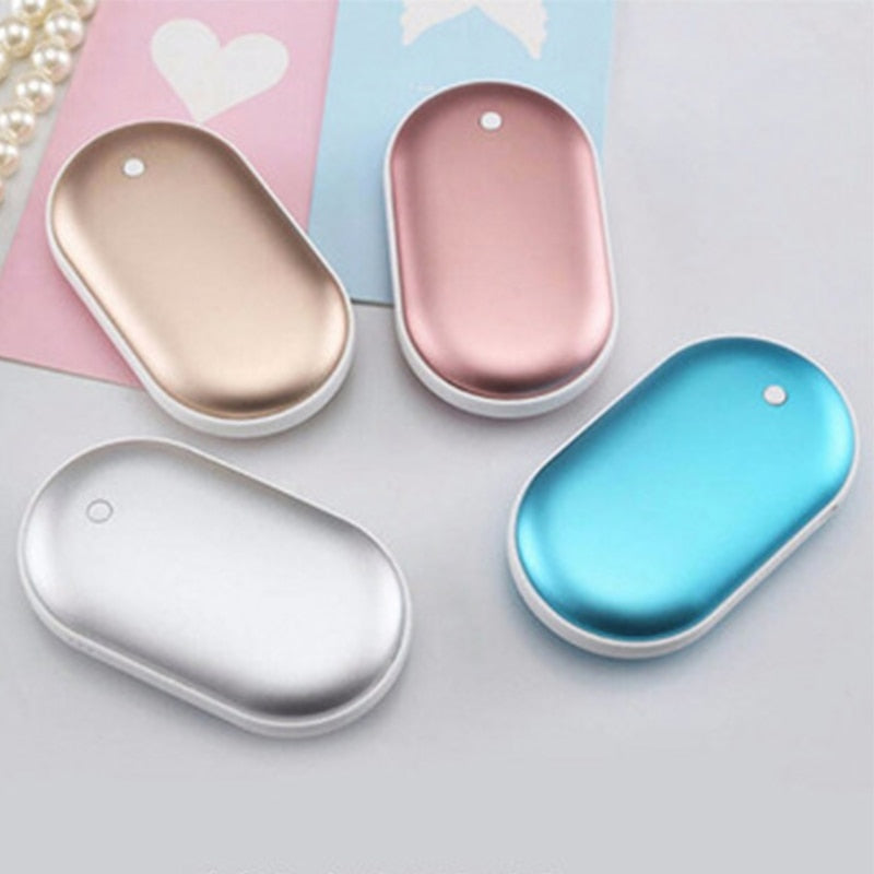 Portable Rechargeable Hand Warmer Power Bank