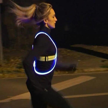 Bright Reflective Safety Running Vest