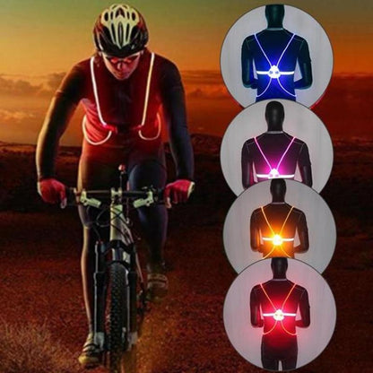 Bright Reflective Safety Running Vest