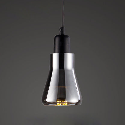 Elegant Vintage Glass Hanging Lamp