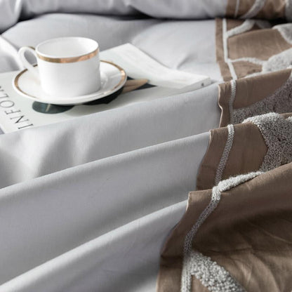 Soft Egyptian Cotton Bed Sheet Set Deluxe