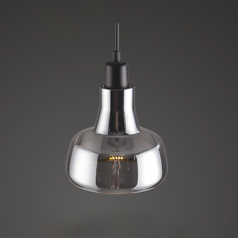 Elegant Vintage Glass Hanging Lamp