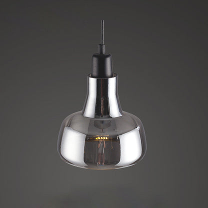 Elegant Vintage Glass Hanging Lamp