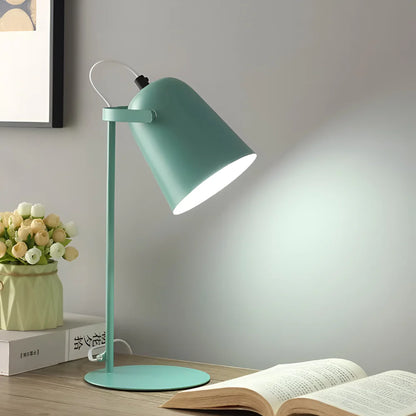 Flexible Metal Swing Arm Desk Lamp