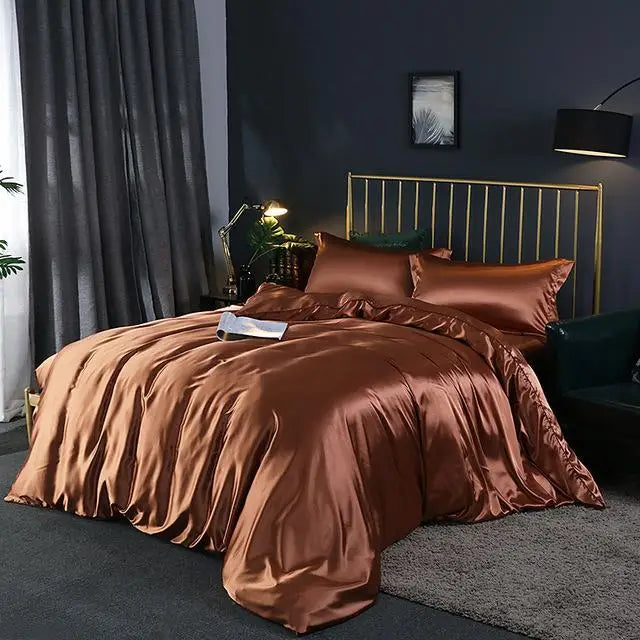 Soft 4-Piece Bed Set Sheet Duvet Pillowcases