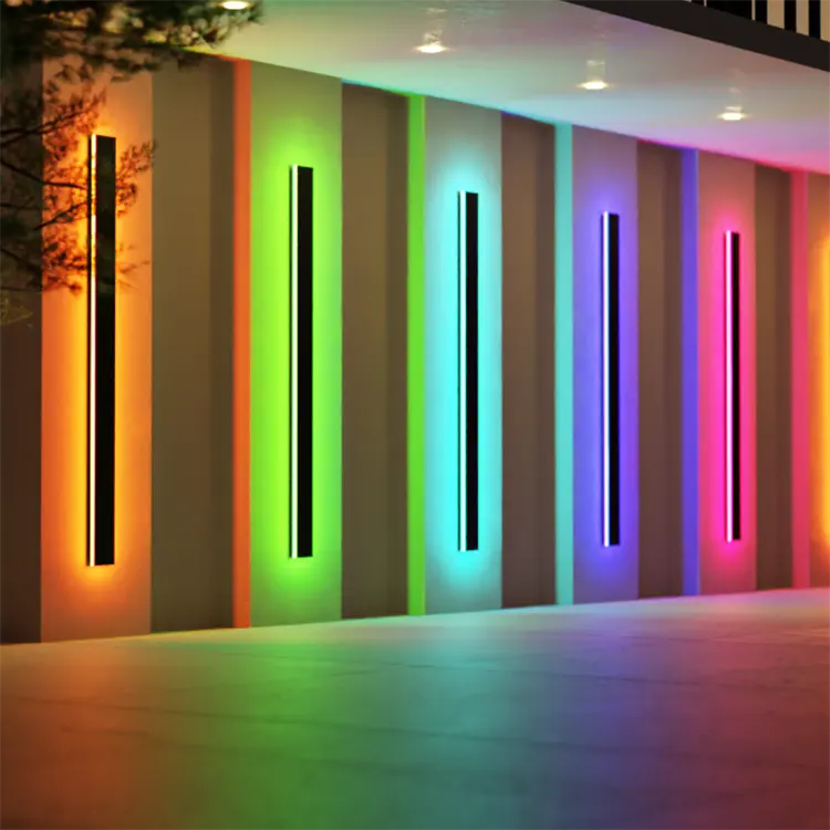 Colorful LED Outdoor Indoor Wall Lamp - Lusomart