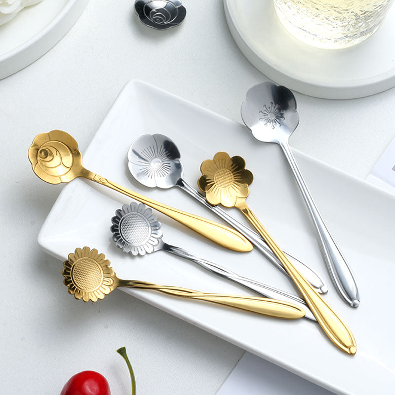 Premium 8pc Stainless Steel Tea Spoon Set