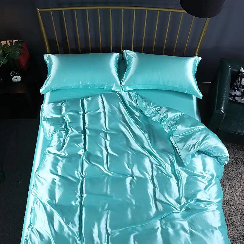 Soft 4-Piece Bed Set Sheet Duvet Pillowcases