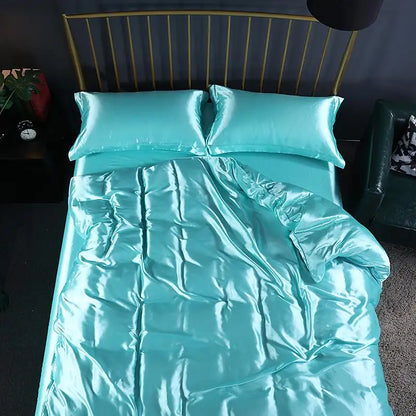 Soft 4-Piece Bed Set Sheet Duvet Pillowcases