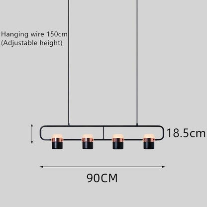 Modern Multi Head Pendant Light Fixture