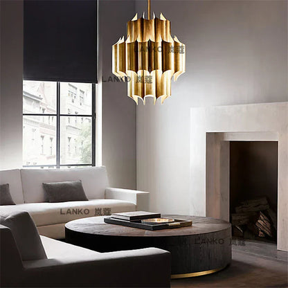 Chic Glass Drop Pendant