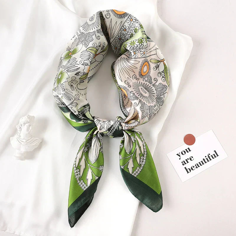 Soft Plaid Neck Scarf in 2 Versatile Colors