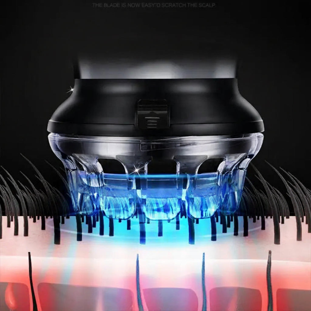 Wireless Rotary Shaver Safe Easy Hair Trimmer