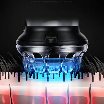 Wireless Rotary Shaver Safe Easy Hair Trimmer