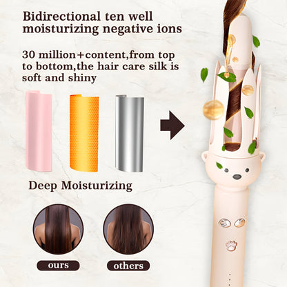 Fast Heating Ceramic Curling Wand Easy Hair Styler