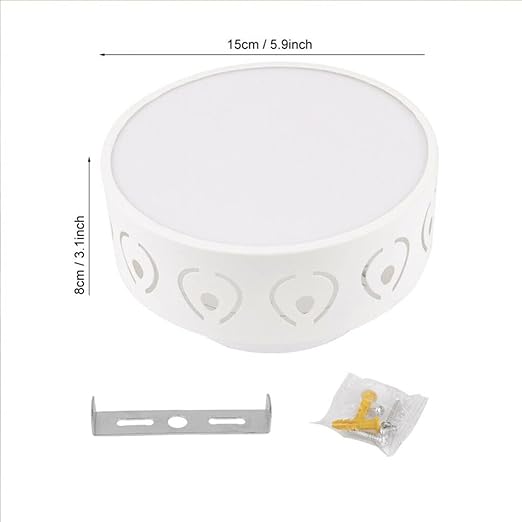 Stylish Overhead Hallway Light – Warm or Cool Tone