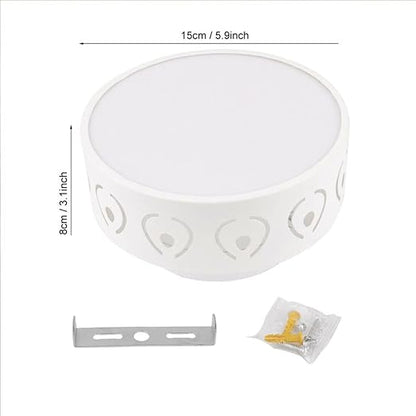 Stylish Overhead Hallway Light – Warm or Cool Tone
