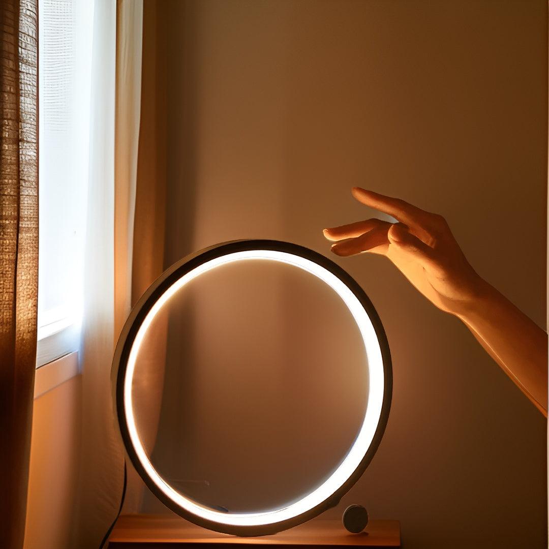 HaloBeam - Modern Circle Table Light 7