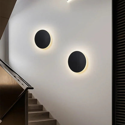 HaloOrb Wall Sconce – Modern Circular LED Light with an Energy-Efficient Design for Home Illumination, providing 10W Warm White Lighting. 3