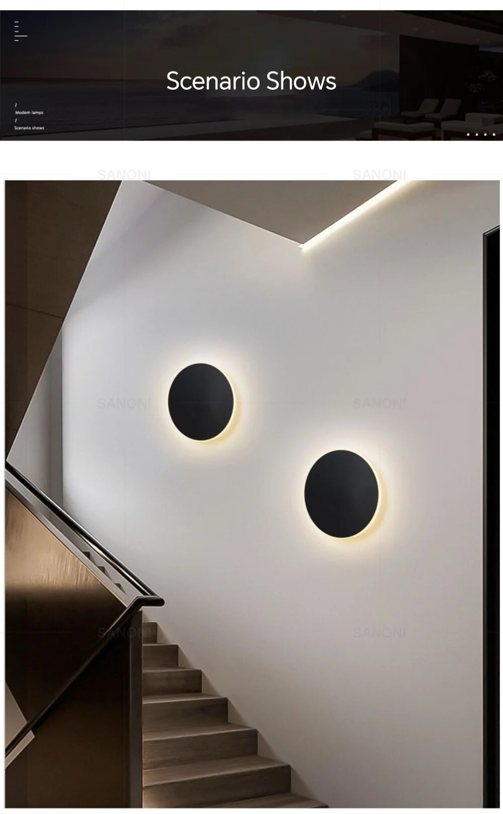 HaloOrb Wall Sconce – Modern Circular LED Light with an Energy-Efficient Design for Home Illumination, providing 10W Warm White Lighting. 6