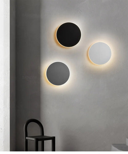 HaloOrb Wall Sconce – Modern Circular LED Light with an Energy-Efficient Design for Home Illumination, providing 10W Warm White Lighting. 7