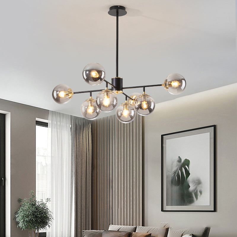 Halyn | Scandinavian Glass Chandelier for Modern Living 2
