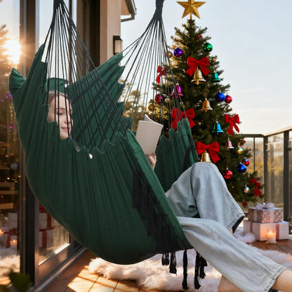 Comfy Hanging Hammock Swing Chair for Home Patio