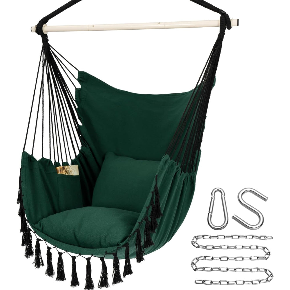 Comfy Hanging Hammock Swing Chair for Home Patio