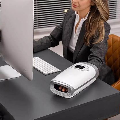 Portable Rechargeable Hand Massager With Heat Therapy