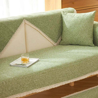 Durable Cotton Sofa Slipcover for All Year Round Use