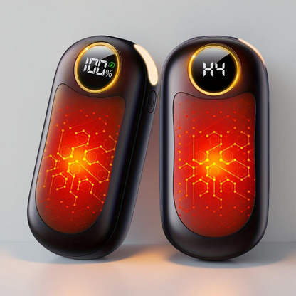 Portable Rechargeable Hand Warmers Dual Set