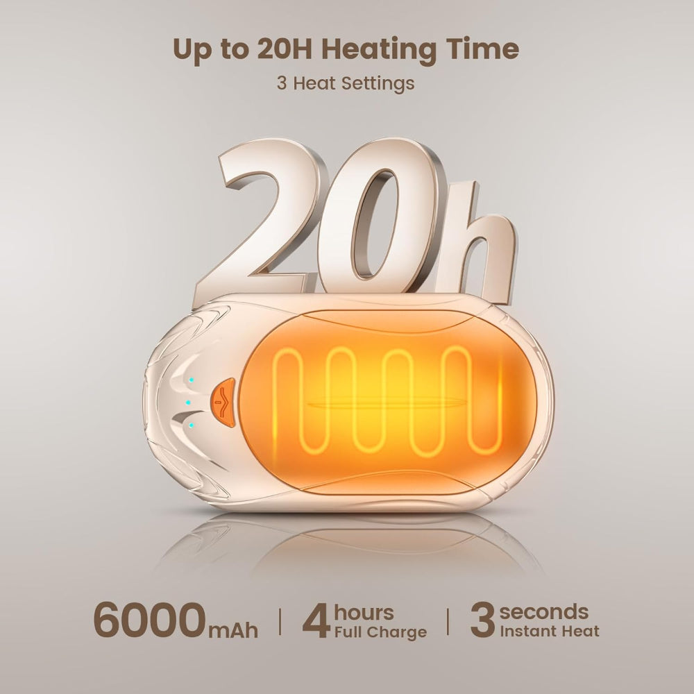 Portable Rechargeable Hand Warmers Heating Set