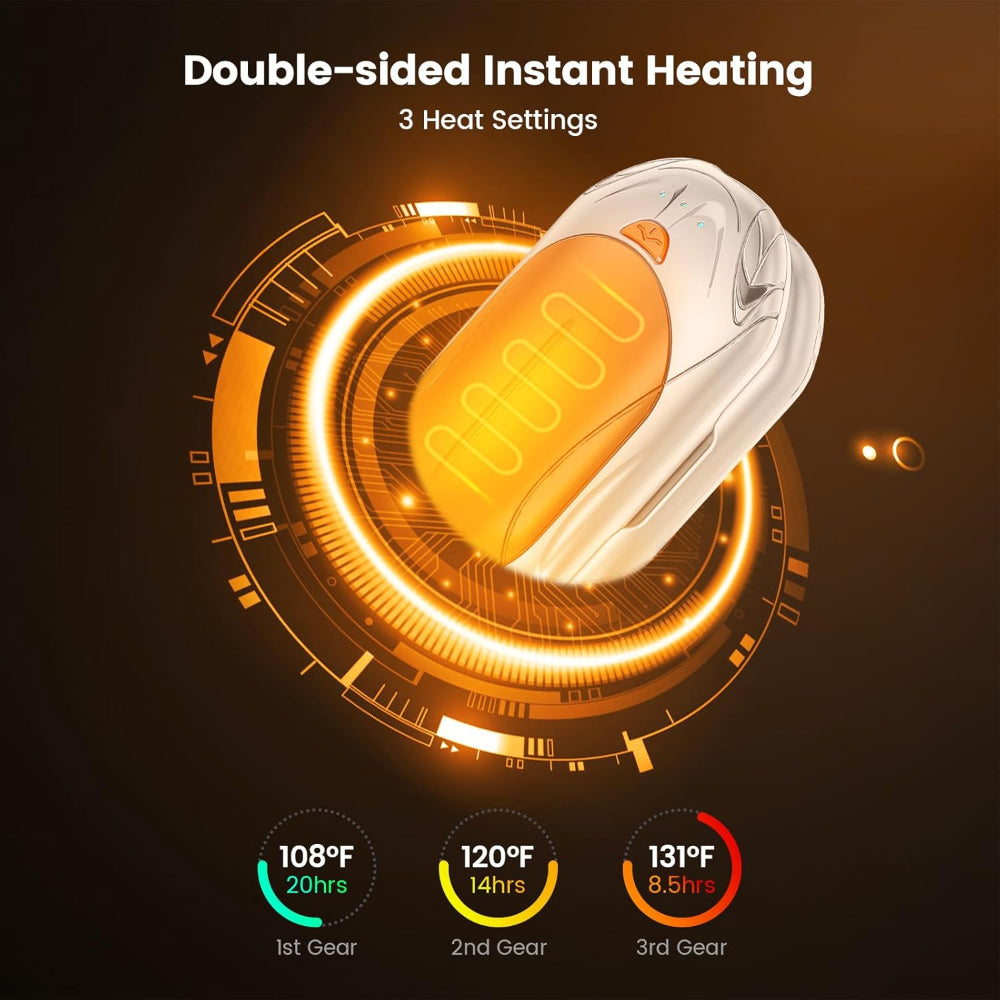 Portable Rechargeable Hand Warmers Heating Set