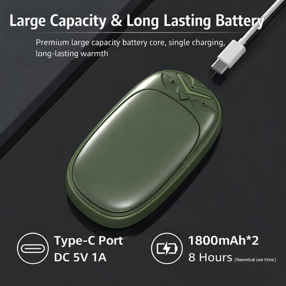 Portable Rechargeable Hand Warmers Heating Set