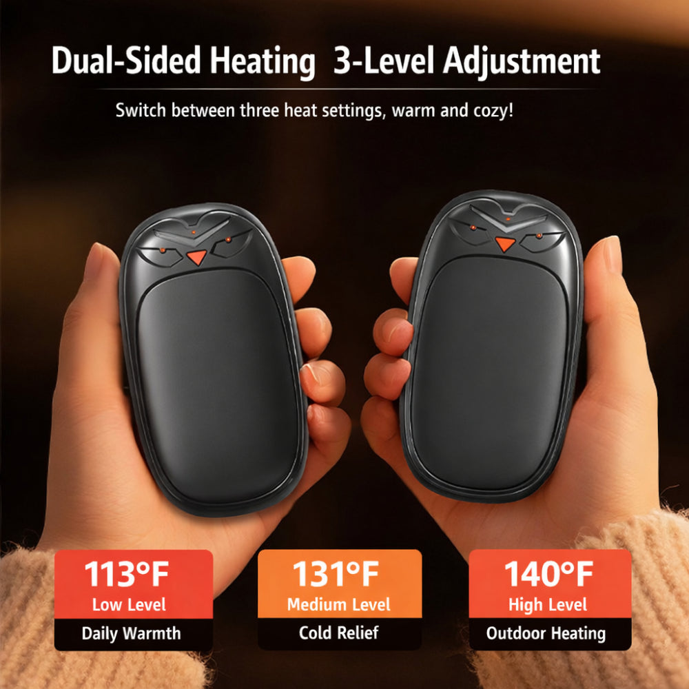 Portable Rechargeable Hand Warmers Heating Set